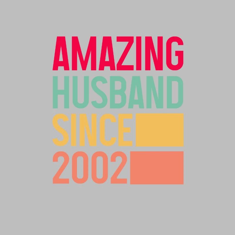 Ehemann seit 2002 Hochzeit Ehefrau Geschenk