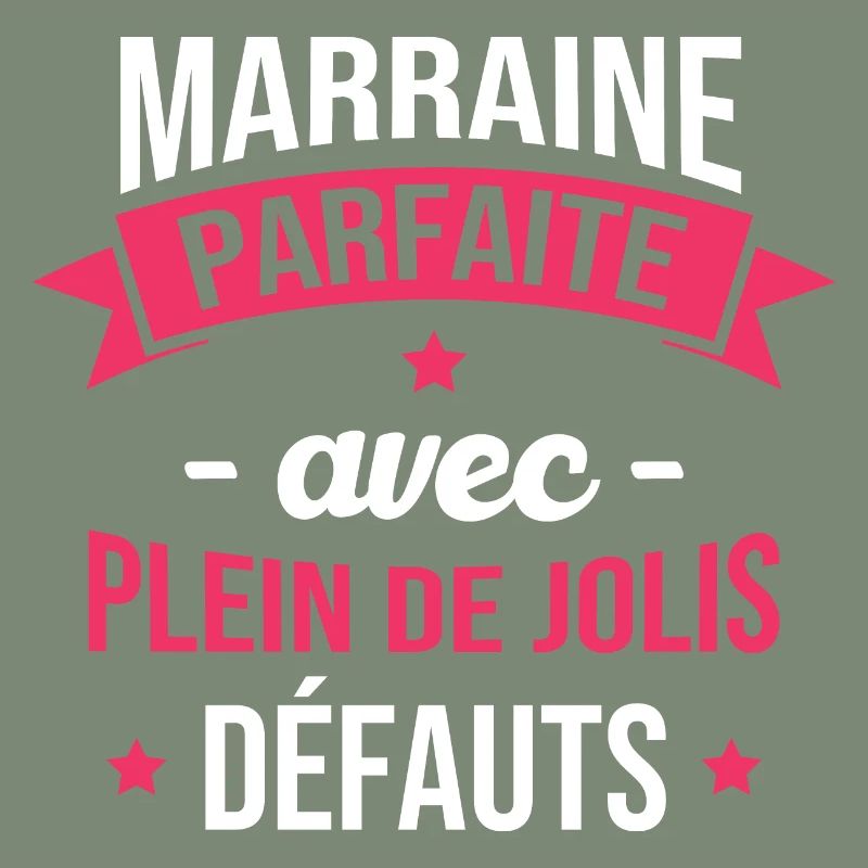 Marraine parfaite avec plein de jolis défauts