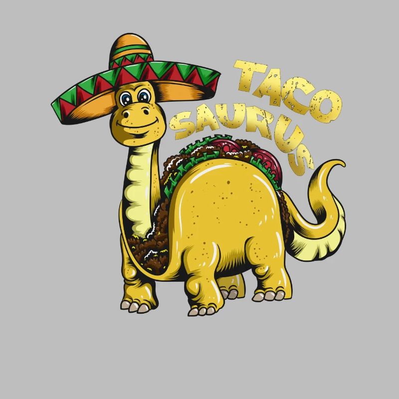 Brachiosaurus Dinosaur Tacosaurus Cinco de Mayo