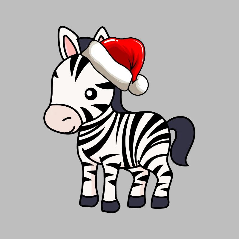 Zebra Comic Christmas