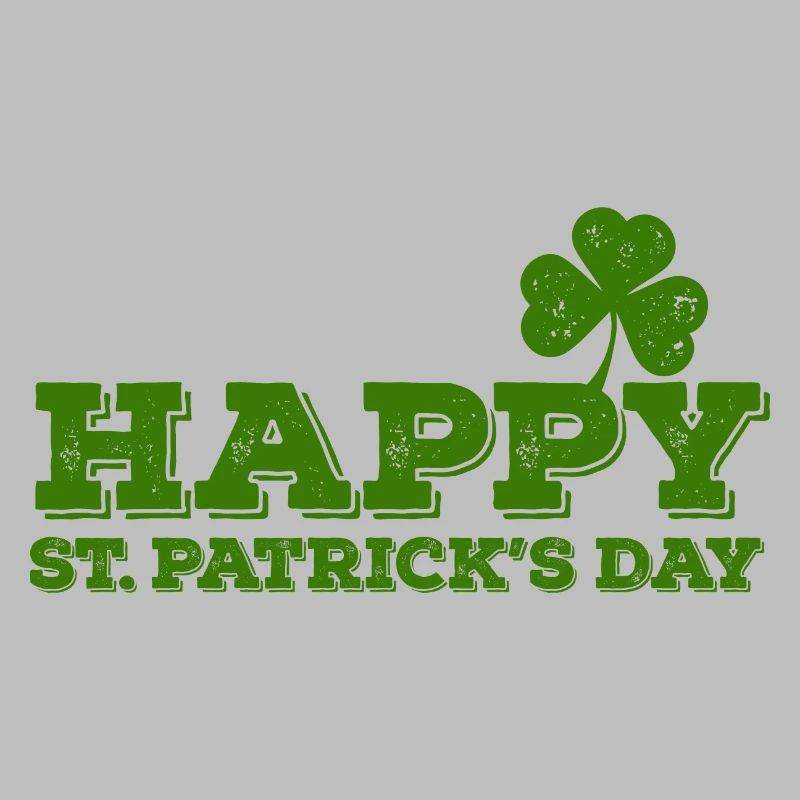 Bonne Saint-Patrick - Trèfle - Trèfle