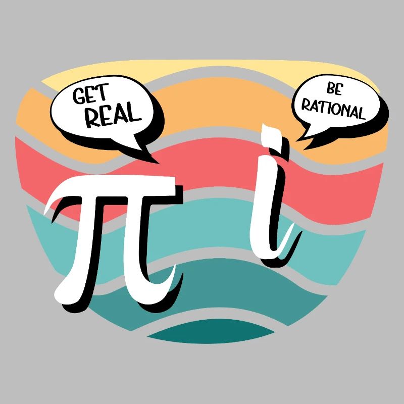 Math Humor Pi vs. Imaginary Number
