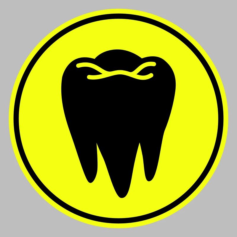 Symbole de l’icône de dent
