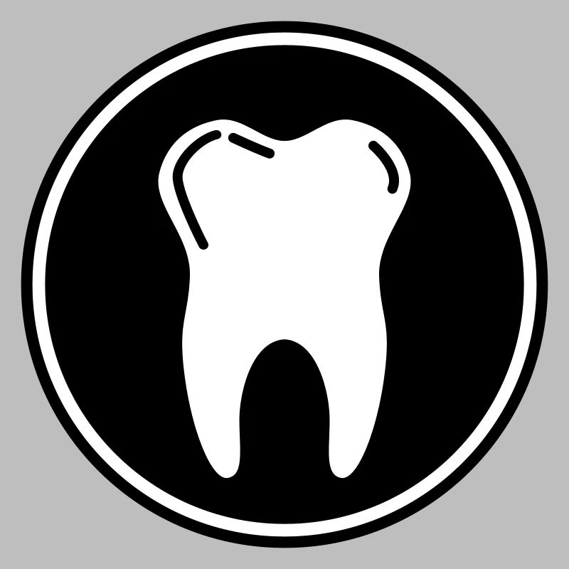 Symbole d'icône de dent