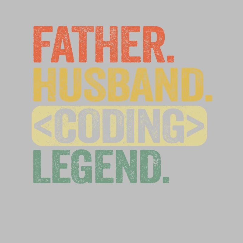 Vater Ehemann Coding Legende Programmierer Admin
