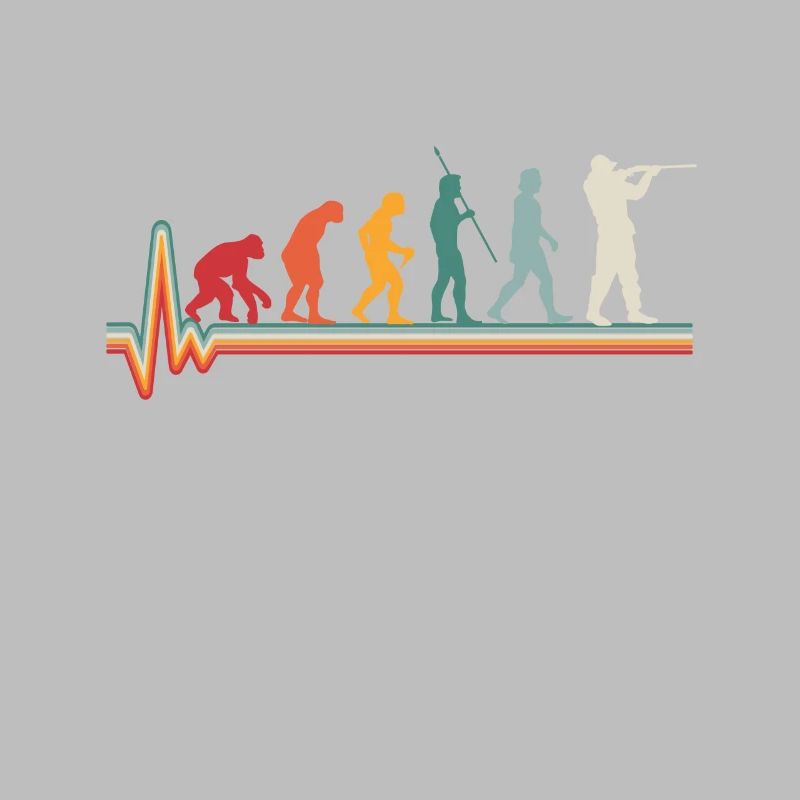 Evolution Heartbeat Hunter Hunting Gift