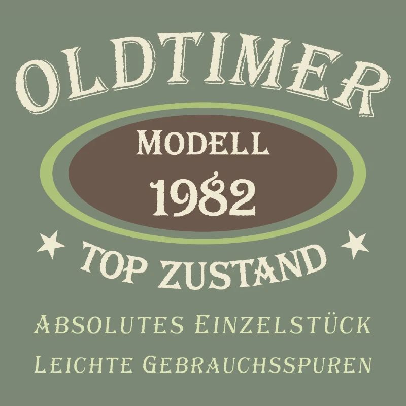 Oldtimer 40th birthday Year of construction 1982 Single piece
