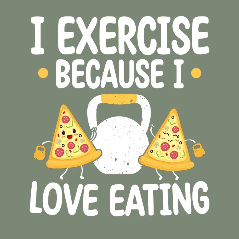 Kettlebell Pizza Exercice parce que j’adore manger