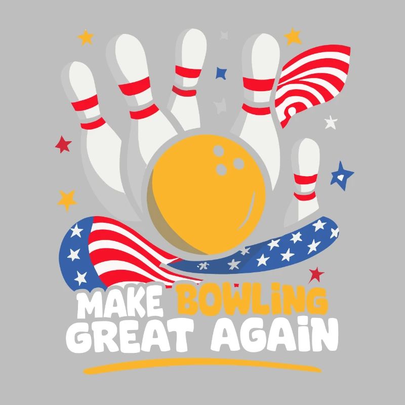 Make Bowling great again - Bowlingkugel Pin