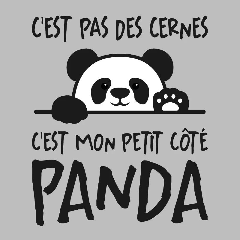 C'est Pas Des Cernes Citation Idée Cadeau Panda