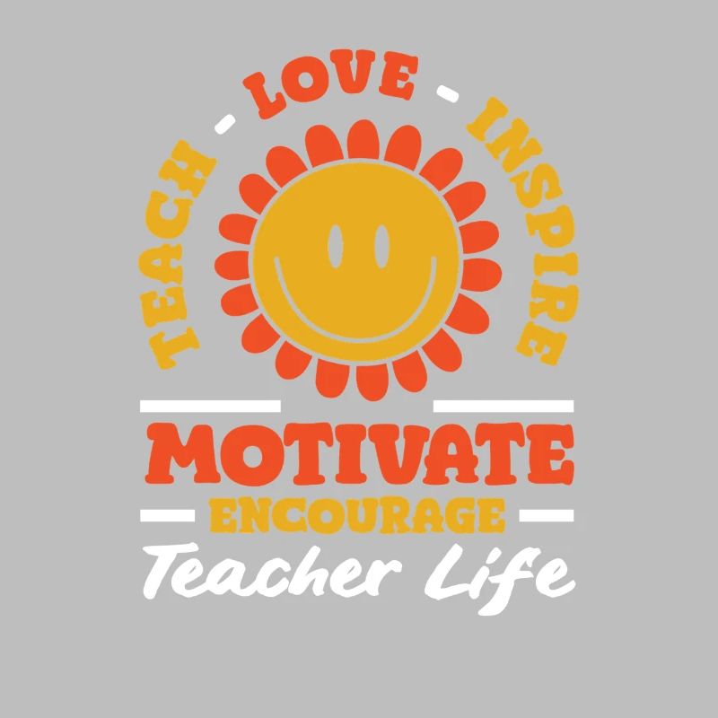 Elementary School Teacher Teaching Love Inspire