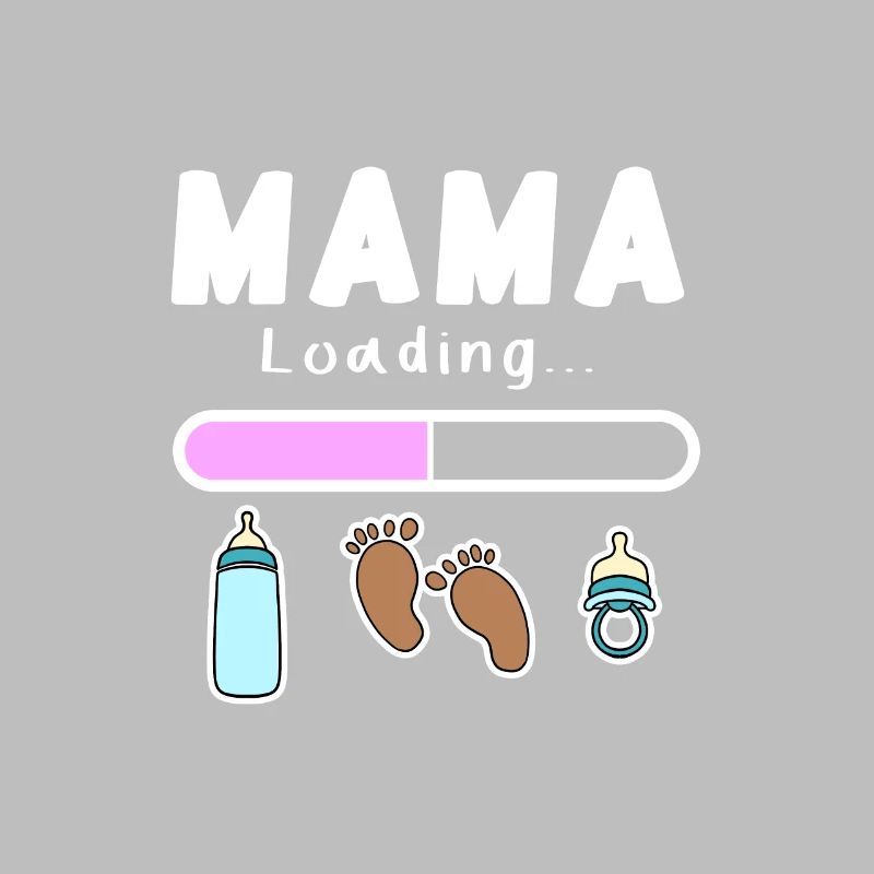 expectant mother - mom is loading