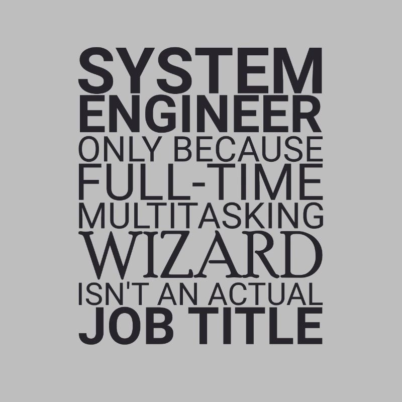 "System Engineer Wizard | System Technology"