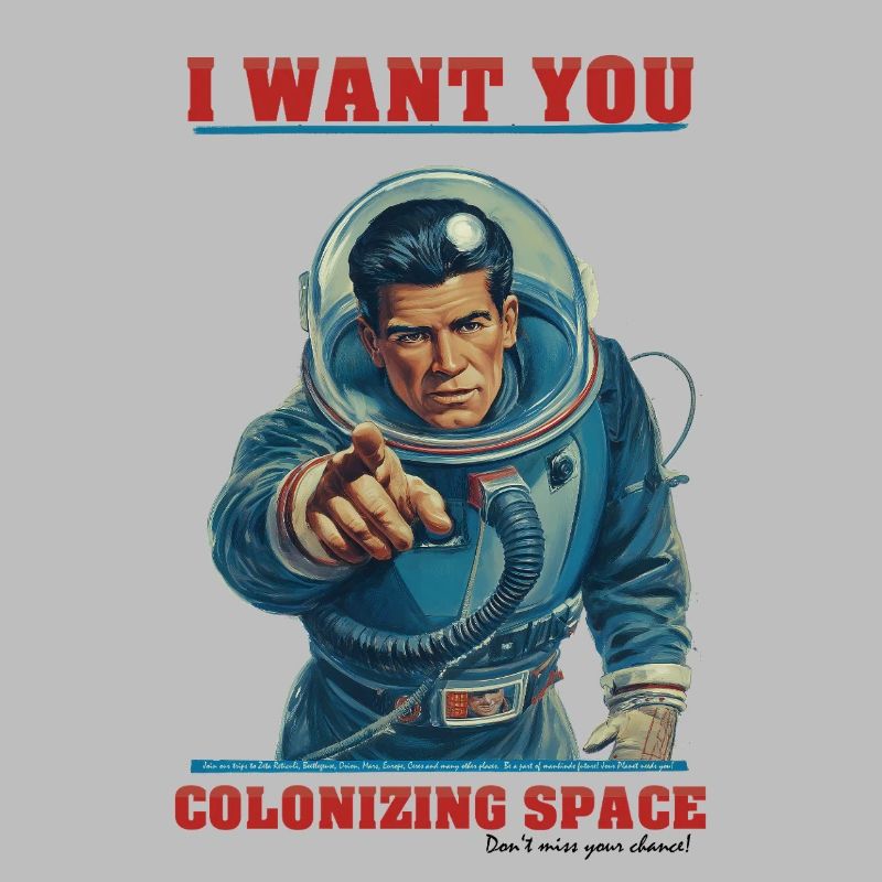 Colonisation spatiale rétro des astronautes