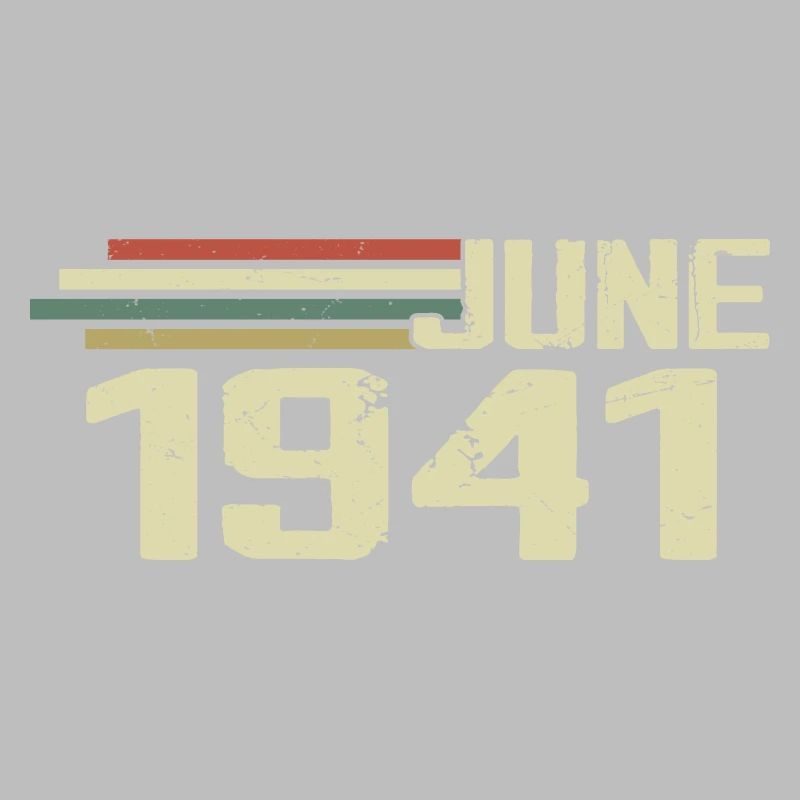 Juni 1941 Jahrestag Juni 1941 Juni 1941 Geburtstag