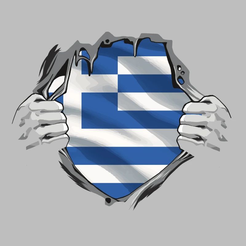 Grèce Drapeau Hellas Athènes Drapeau grec