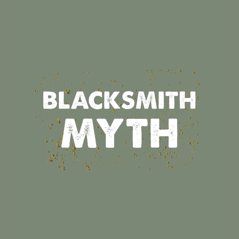 Blacksmith Mythos Eisen Huf Schmied Beruf