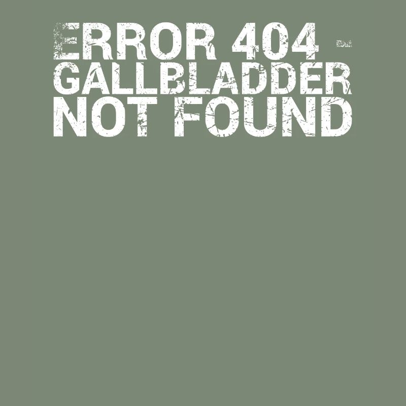 Error 404 Gallbladder not found
