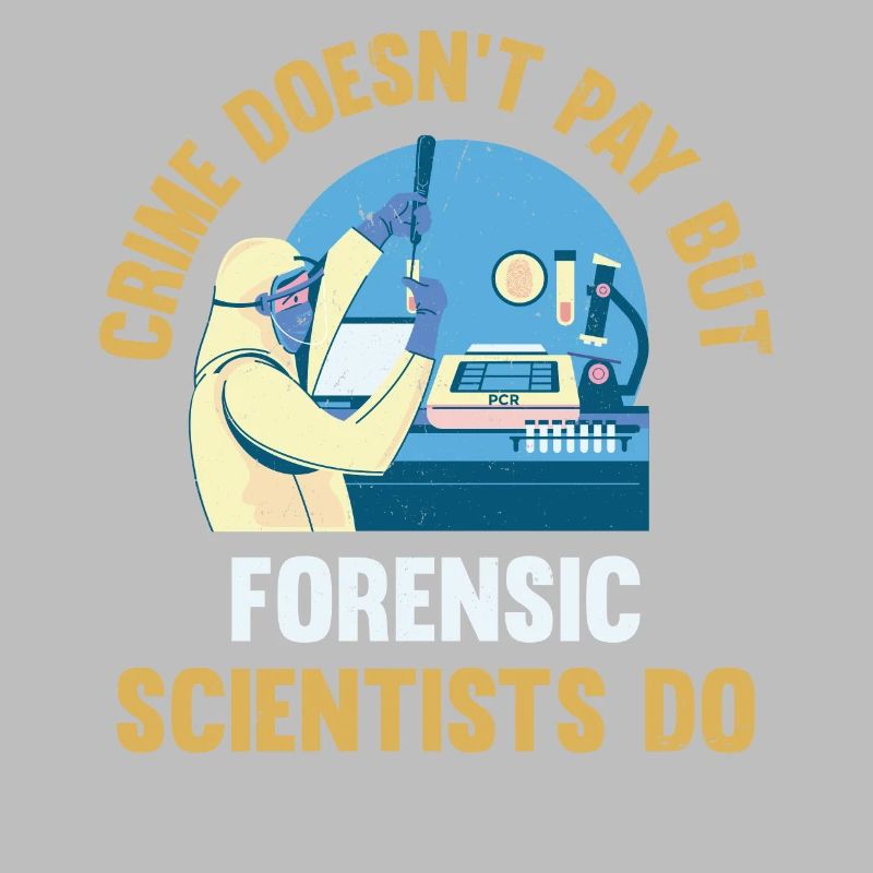 Crime doesn't pay, but forensic scientist