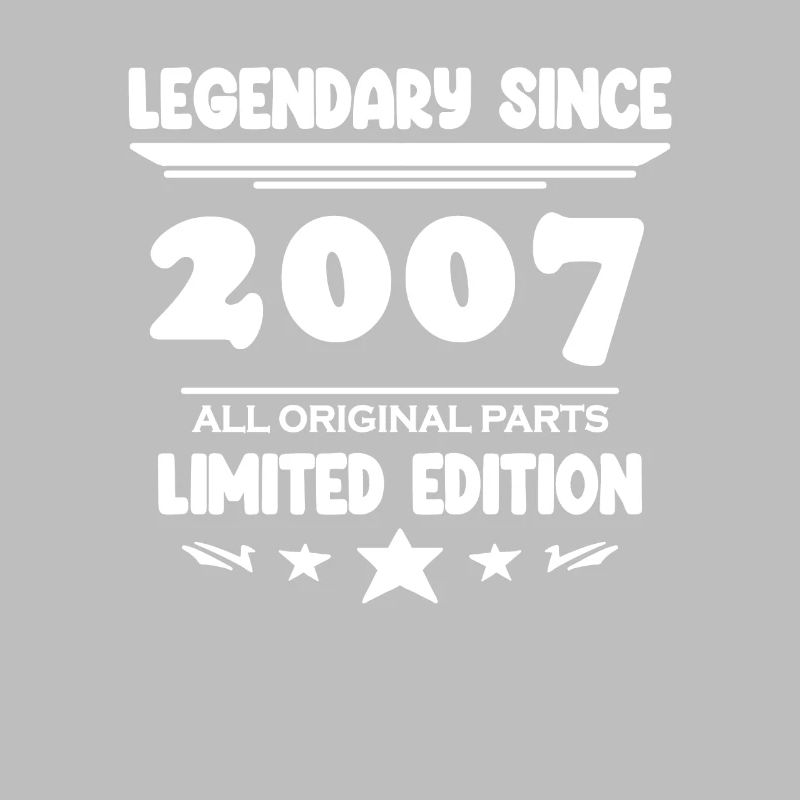 2007 - Année de construction 2007 - Millésime 2007
