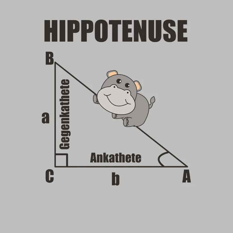 Nerd Geometry Hippotenuse Hypotenuse Math
