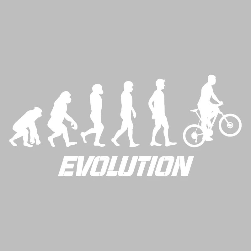 Tee shirt évolution vélo