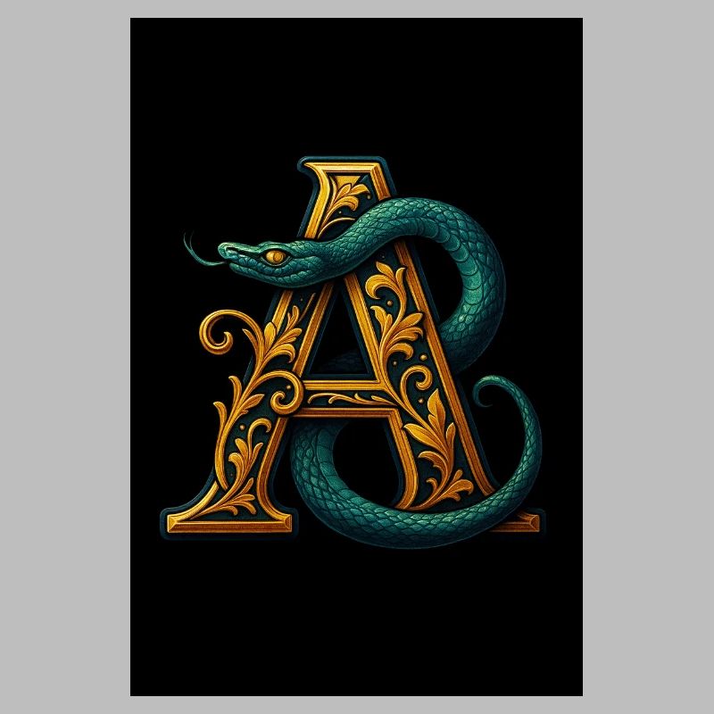 A - Magic Ornament with Basilisk