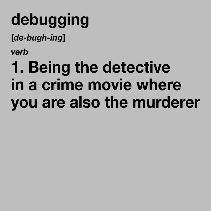 Debugging Definition