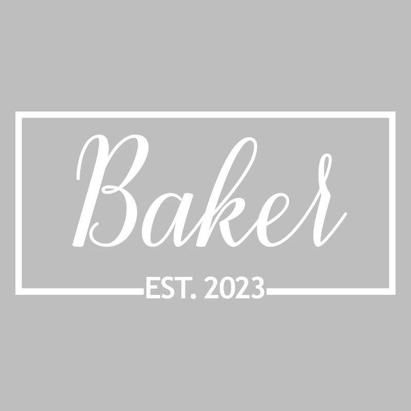 Baker Est. 2023 Baking Pastry Future Baker Gift