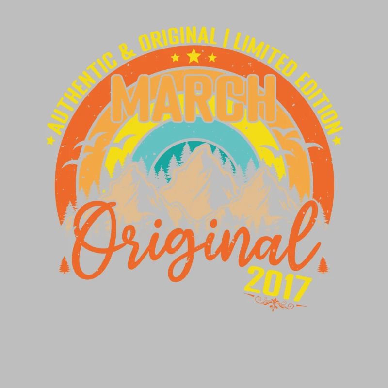 Mars 2017 Mars anniversaire 2017 Mars Originale