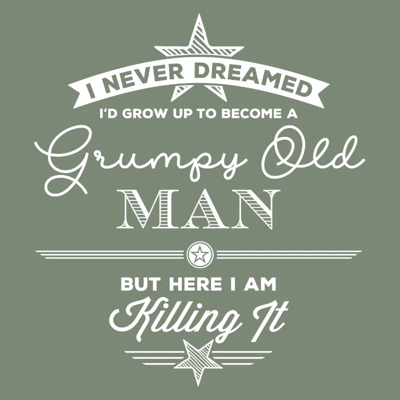 Grumpy Old Man édition blanche