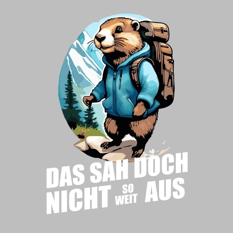 Murmeltier Wanderspruch wandern Berge so weit