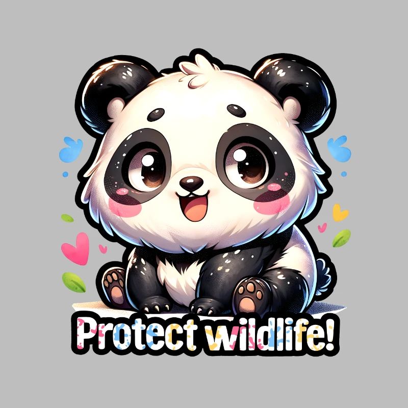 Protéger la faune Panda géant Jour de la Terre Amoureux du panda