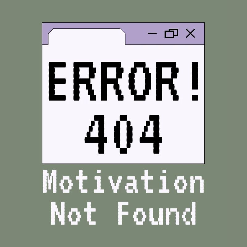 404-html error, Saying No Motivation