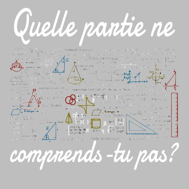 Prof de maths idée cadeau enseignant mathématique
