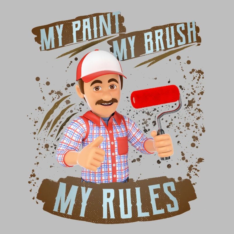Painter, master painter, painter funny saying