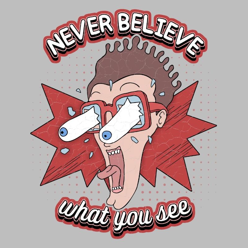 Comic, Comic-Strips, Crazy Man, lustiger Spruch