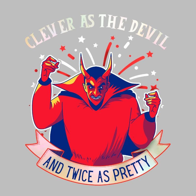 Devil-Devil drôle de dicton, style comique