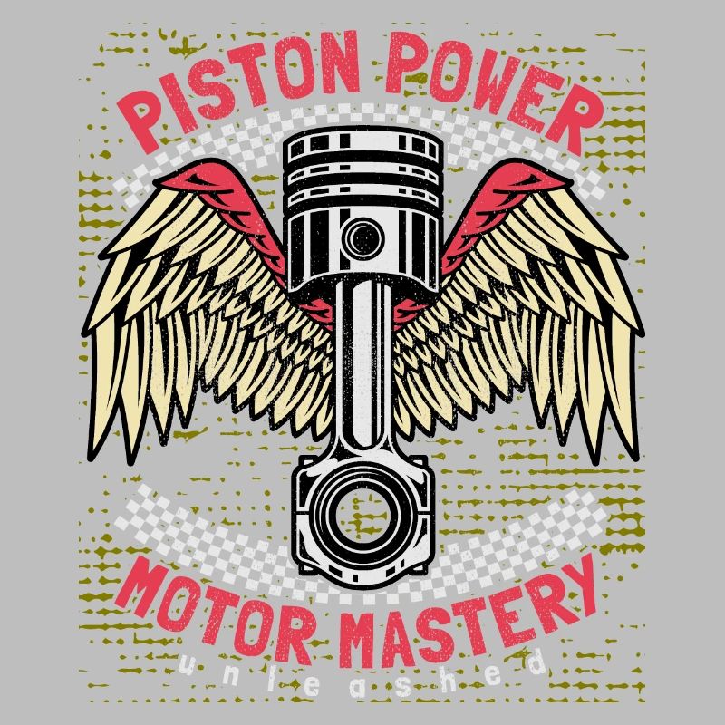 Motorcycle, Biker Saying, Piston, Piston Power