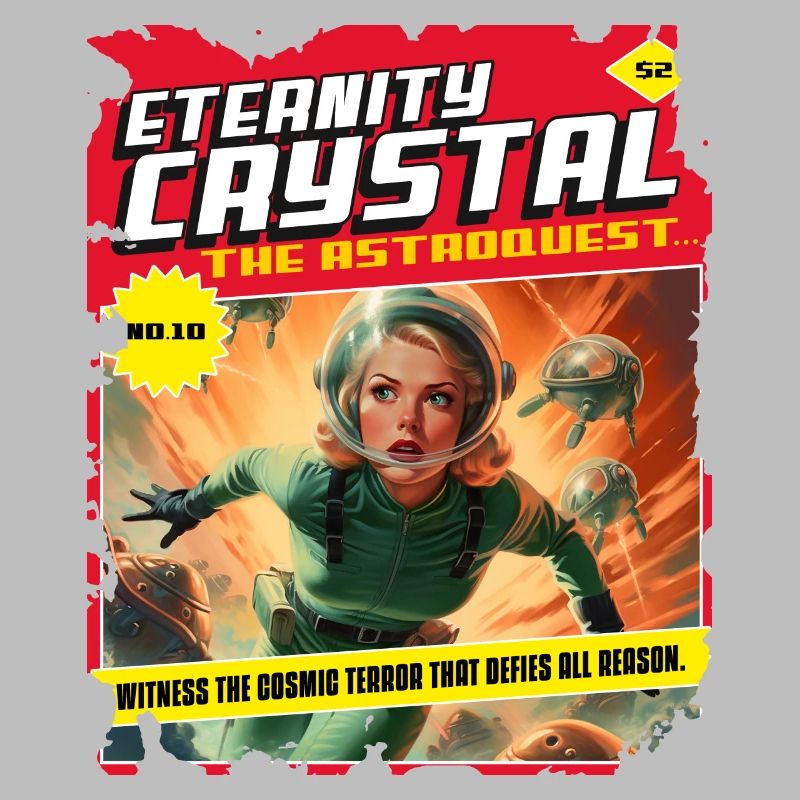 50s, 1950's Comic, Space Spaceship Cosmic
