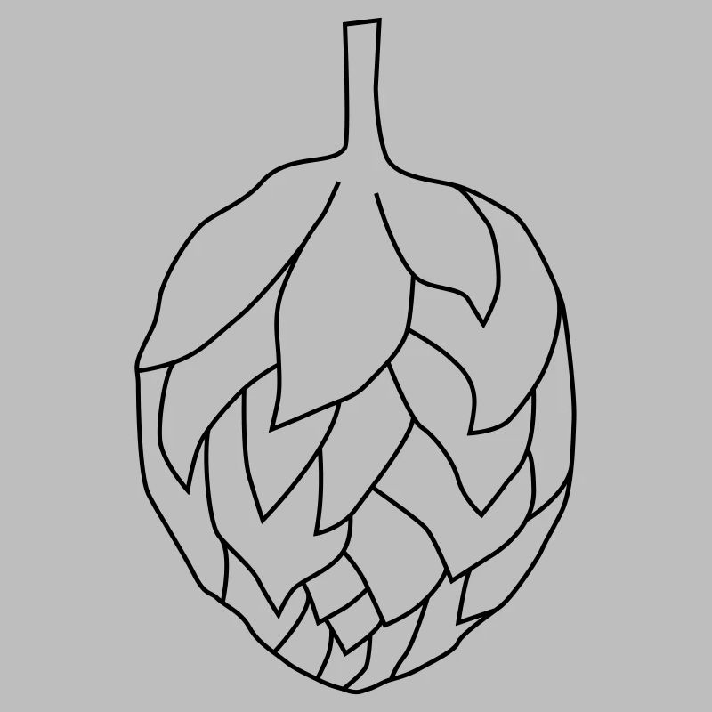 Hopfendolde - Brustlogo