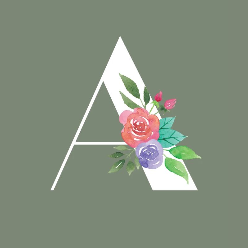 Buchstabe Ein personalisiertes Geschenk Alphabet Vorname Weihnachten