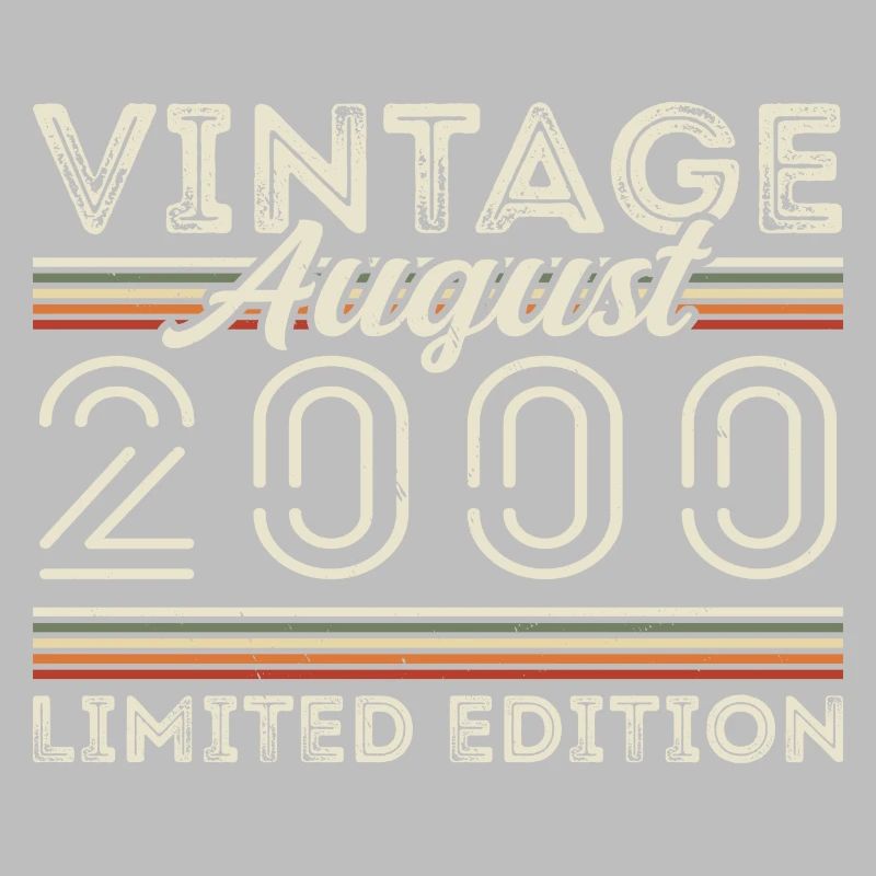 August 2000 Legend since August 2000 Vintage 2000