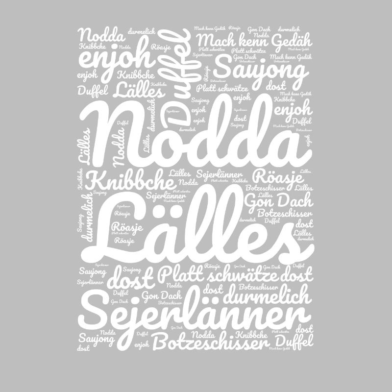 Siegerland Siegerländer Sejerlänner Platt