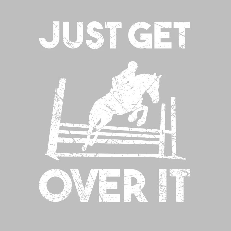 Just Get Over It Cavalier de saut d’obstacles