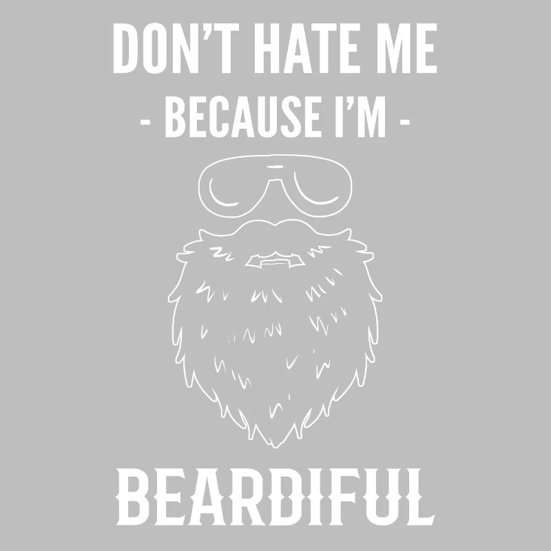Ne me haïssez pas parce que je suis un coiffeur beardiful