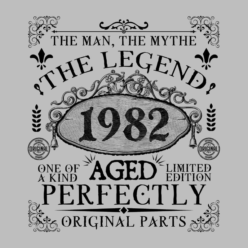 1982 | The Legend since 1982 birthday