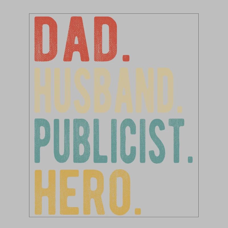 Publizist Papa Ehemann Held