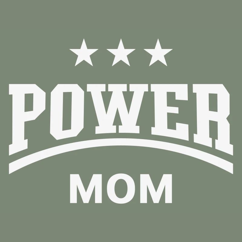 Power Mom (Mama, Mami, Mutter, Muttertag / White)