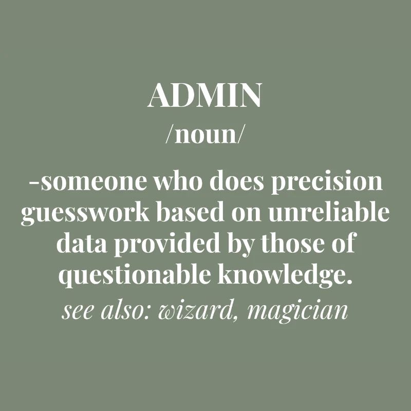 Admin Administrator Informatik Computer